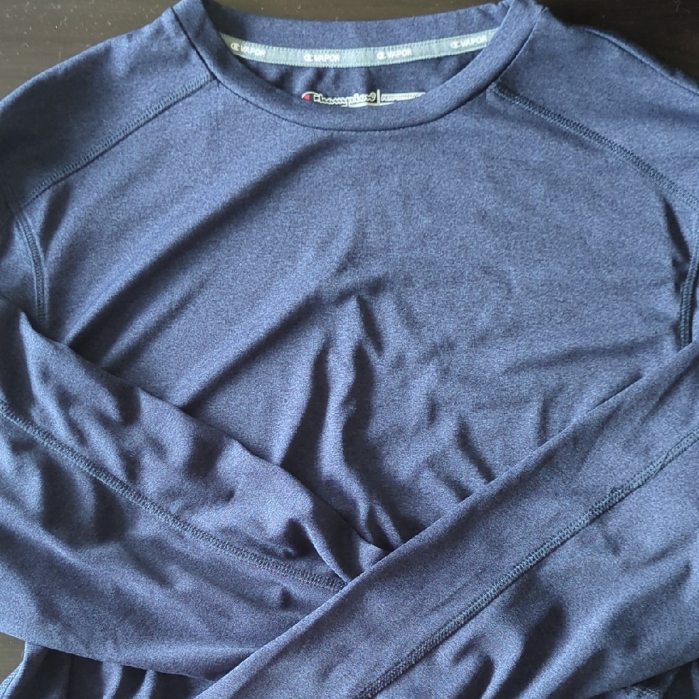 Men's Champion Dark Blue Crewneck Shirt